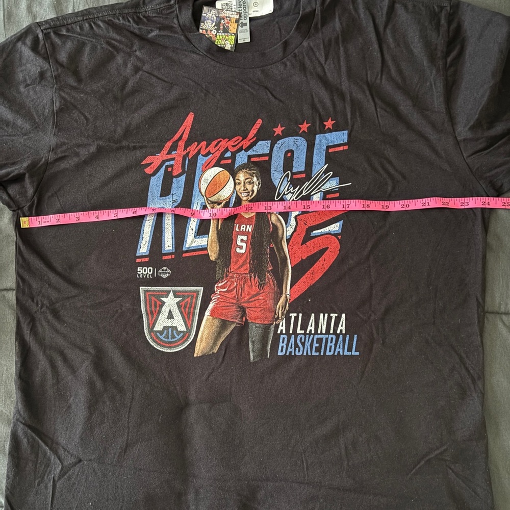 Atlanta Basketball Black Graphic Tee - Women's Short Sleeve